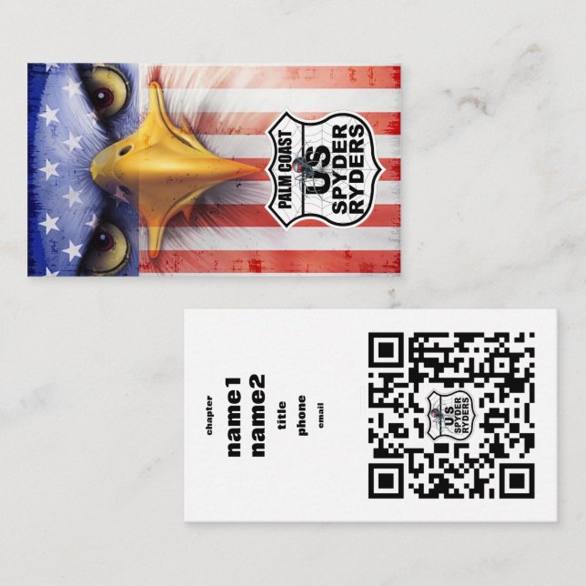 Palm Coast Chapter - Business Cards (Front/Back)