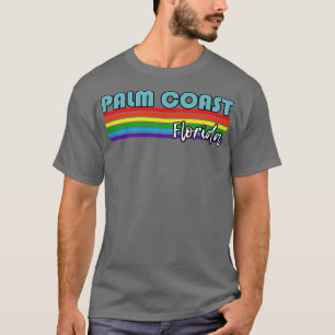 Palm Coast Florida Pride Palm Coast LGBT Gift LGB T-Shirt