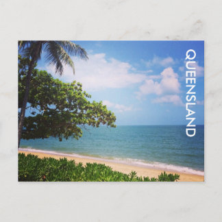 palm cove beach postcard