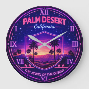 Palm Desert California Large Clock