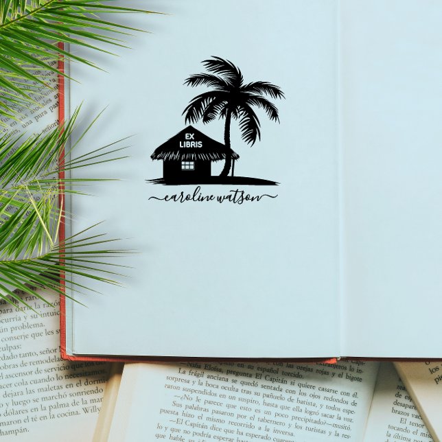 Palm  Ex libris  Rubber Stamp (Creator Uploaded)