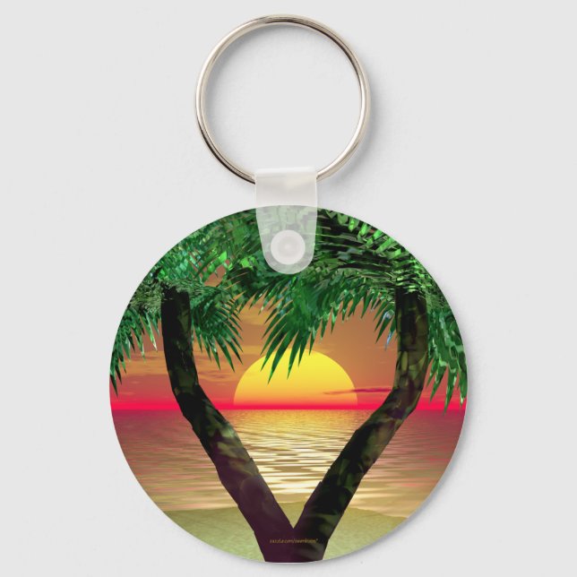 Palm Frame Key Ring (Front)