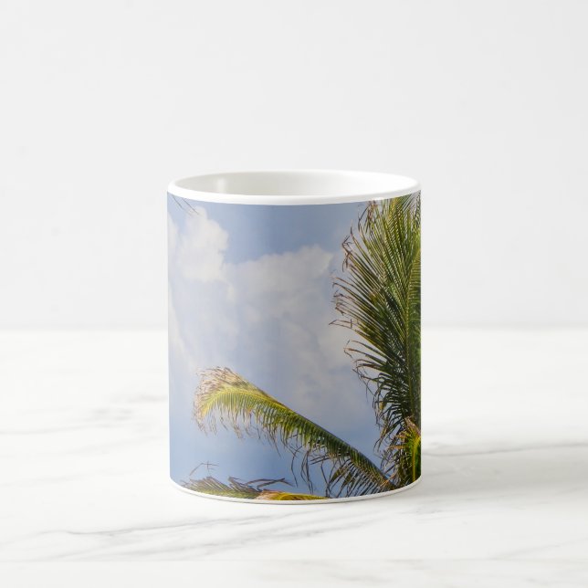 Palm Framed Coffee Mug (Center)