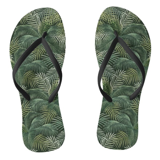 Palm Fronds Jandals (Footbed)