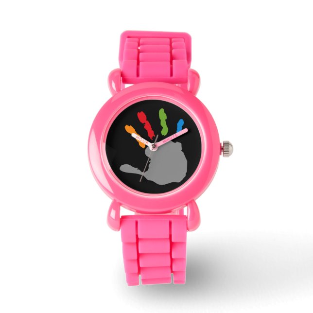 Palm Hand Print Watch (Front)
