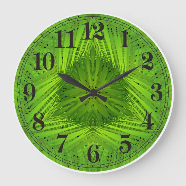 Palm image for Acrylic Wall Clock (Front)