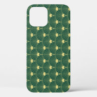 Palm leaf: art deco pattern.