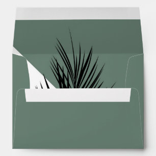 Palm leaf envelope
