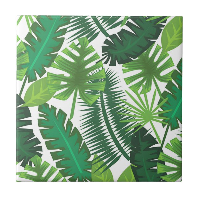 palm leaf fresh tiles (Front)