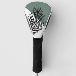 Palm leaf golf head cover