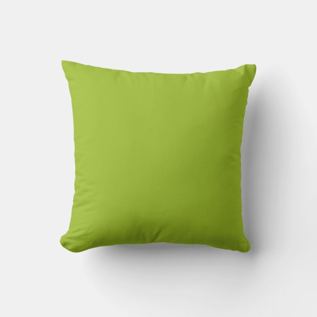 Palm leaf green pillow (Front)