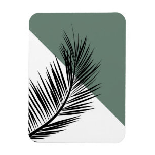 Palm leaf magnet