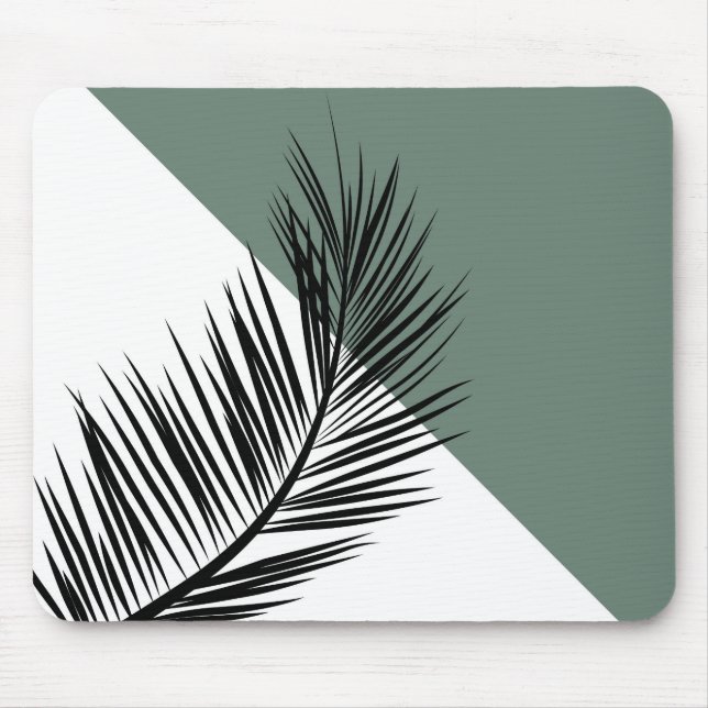 Palm leaf mouse pad (Front)