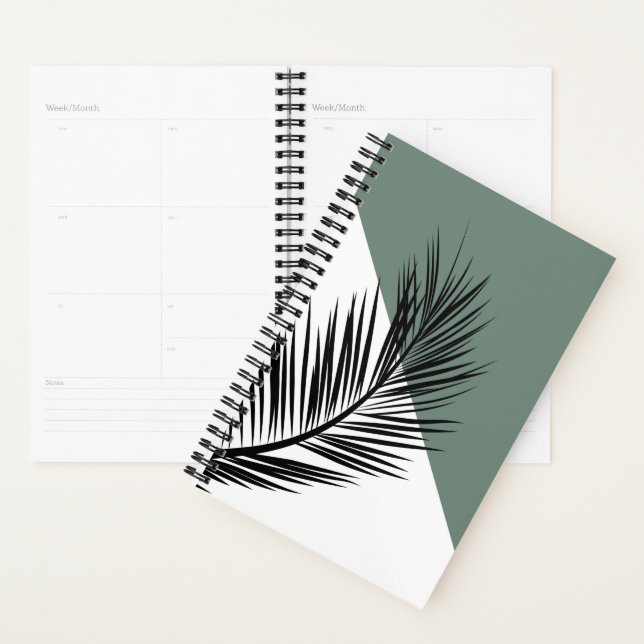 Palm leaf planner (Display)