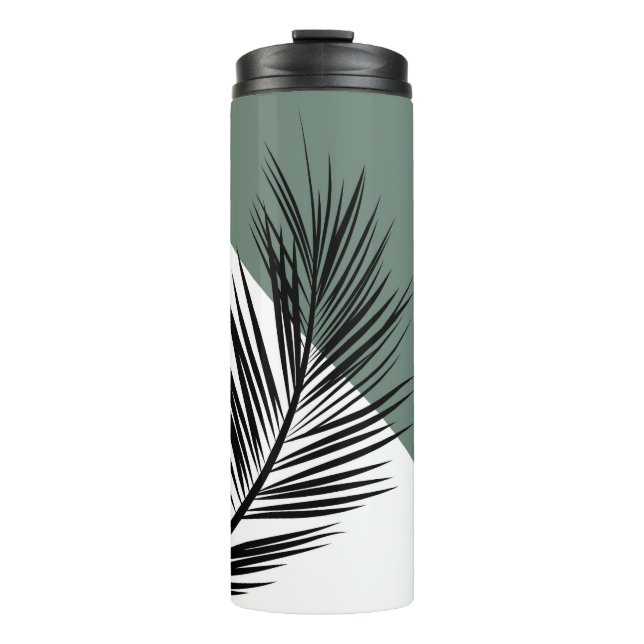 Palm leaf thermal tumbler (Front)