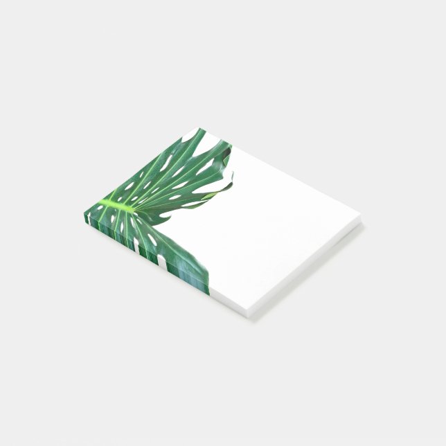 Palm Leaf, tropical foliage, jungle rainforest  Post-it Notes (Angled)