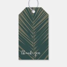 Palm Leaf | Wedding Favour Tags