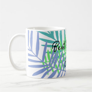 Palm leaves Best Teacher Ever  Coffee Mug