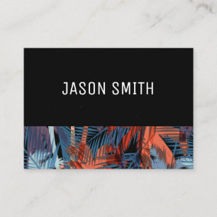 Palm Leaves Business Card