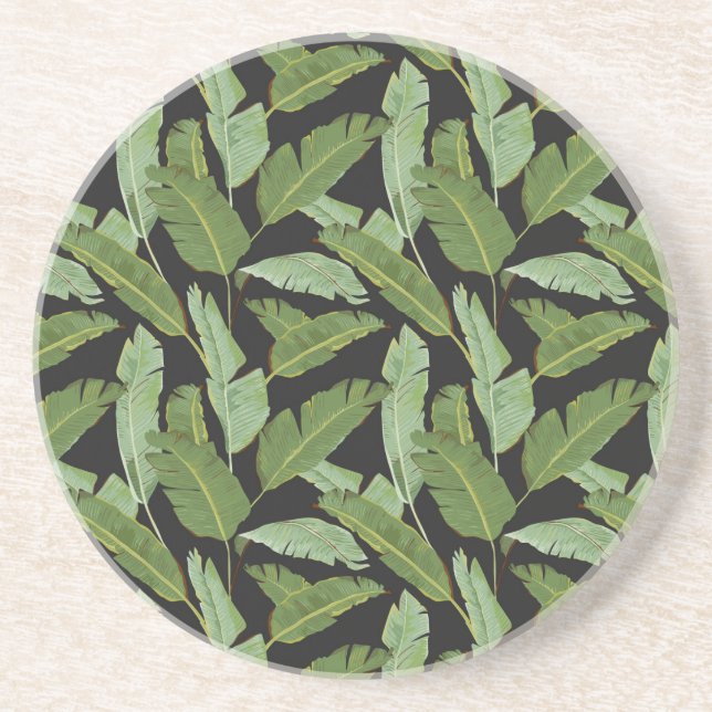 Palm Leaves Coaster (Front)