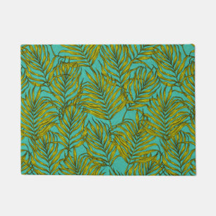 Palm leaves doormat