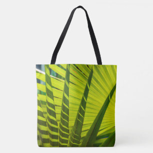 Palm Leaves Fan, Kauai, Hawaiian Beach Bag