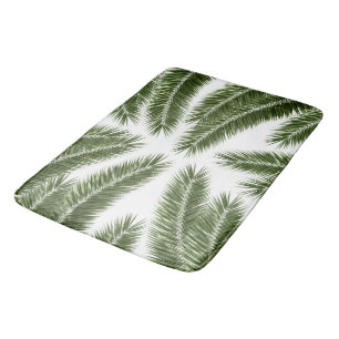 Palm Leaves Finesse Pattern 1 Bath Mat
