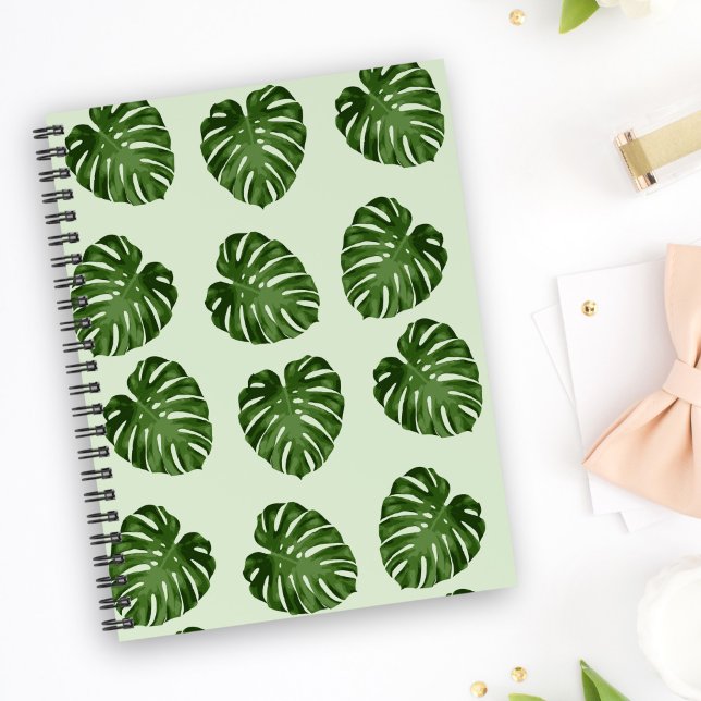 Palm Leaves, Green Leaves, Tropical Pattern Planner (Creator Uploaded)