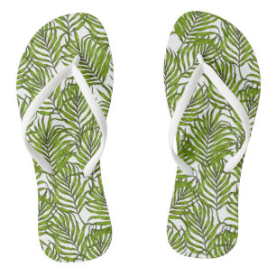 Palm leaves jandals