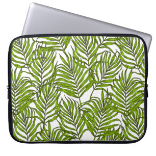 Palm leaves laptop sleeve