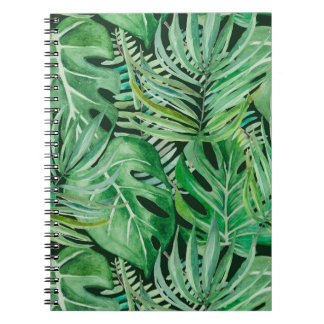 Palm leaves notebook