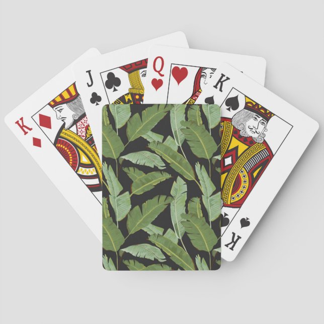 Palm Leaves Playing Cards (Back)