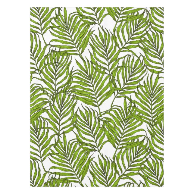 Palm leaves tablecloth (Front)
