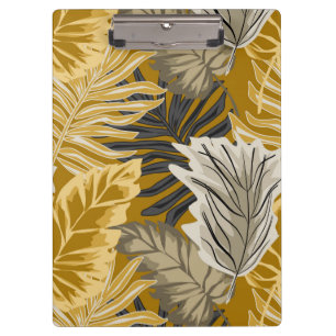 Palm leaves, tropical, Botanical, jungle, forest, Clipboard
