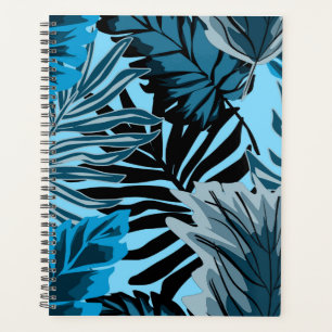 Palm leaves, tropical, Botanical, jungle, forest, Planner