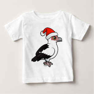 Palm-nut Vulture Santa Baby T-Shirt
