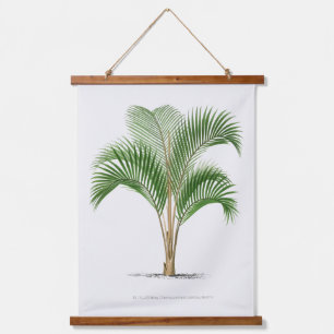 Palm Print -Pieter Joseph de Pannemaeker 1832-1904 Hanging Tapestry