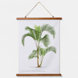 Palm Print -Pieter Joseph de Pannemaeker 1832-1904 Hanging Tapestry
