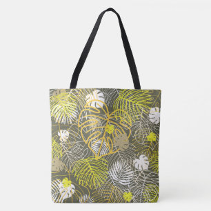 Palm Print Tote Bag