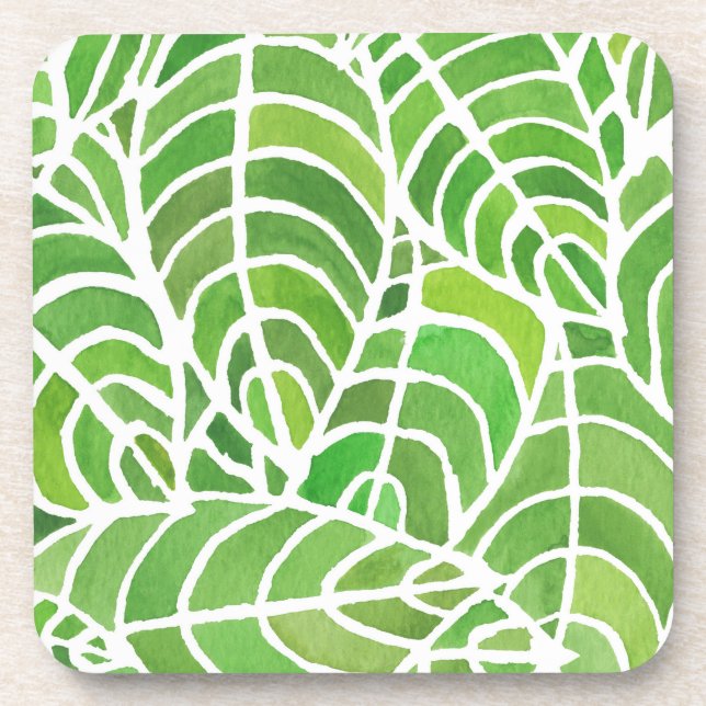 Palm Room Set of Coasters (Front)