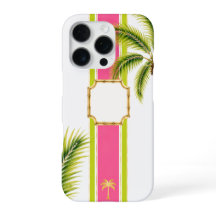 Palm Royale Personalised Monogram iPhone Case
