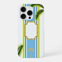 Palm Royale Poolside Blue Personalised Phone Case