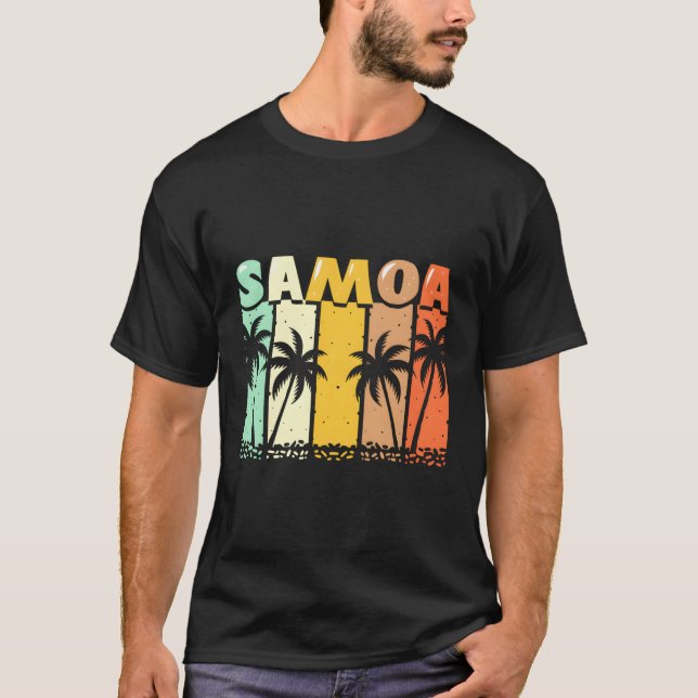 Palm Samoa Samoan T-Shirt (Front)