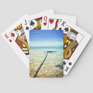 "Palm Shadow" Playing Cards