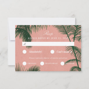 Palm Spring RSVP Card