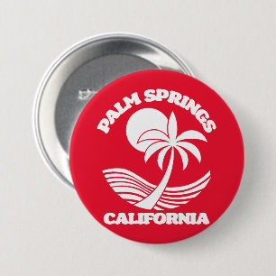 Palm Springs California 7.5 Cm Round Badge