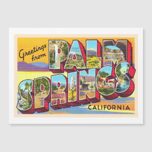Palm Springs California CA Large Letter Postcard