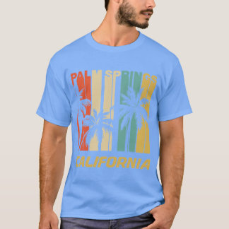 Palm Springs California Funny Palm Trees Vacation T-Shirt