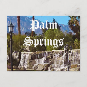 Palm Springs California Postcard
