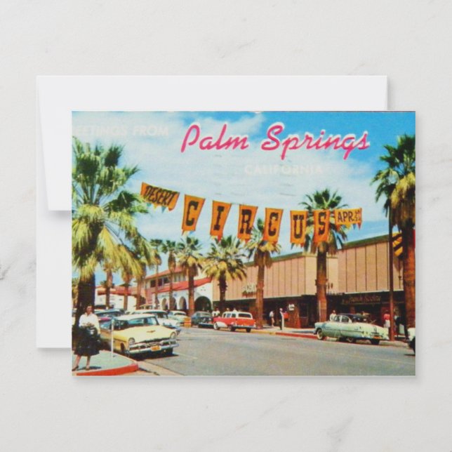 Palm Springs, California vintage (Front)
